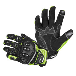 Моторукавиці W-TEC Upgear - чорно-зелений/XL