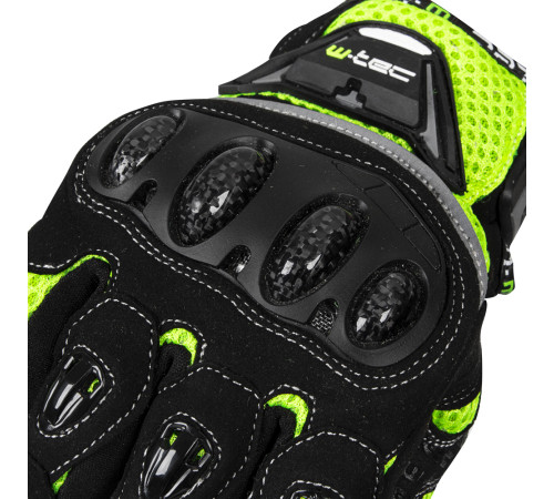 Моторукавиці W-TEC Upgear - чорно-зелений/3XL