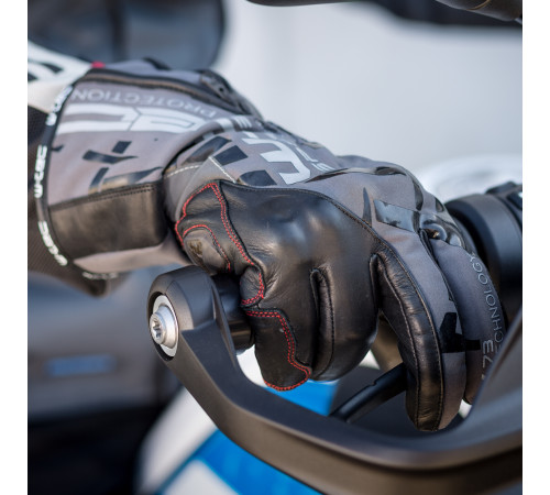 Мото-рукавиці W-TEC Eicman - розмір XL / чорно-сірі