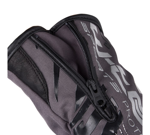 Мото-рукавиці W-TEC Eicman - розмір XL / чорно-сірі