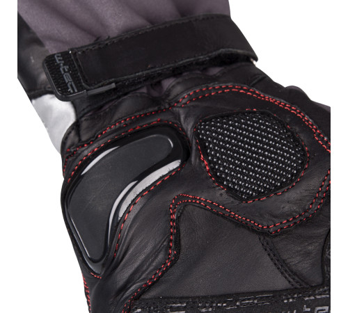 Мото-рукавиці W-TEC Eicman - розмір XL / чорно-сірі