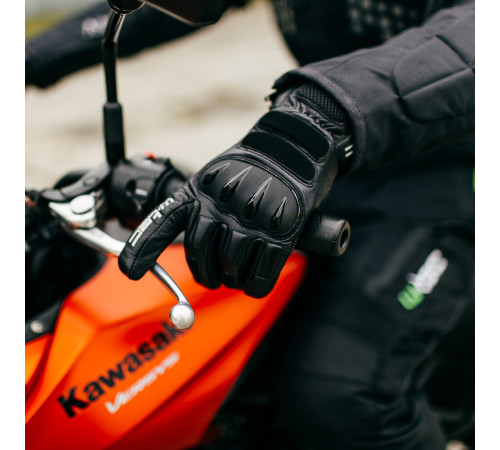 Моторукавиці W-TEC Talhof - чорні/3XL