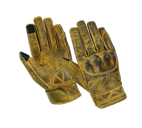 Моторукавиці B-STAR Provint - жовті/4XL