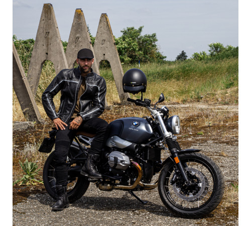 Черевики для мотоциклістів W-TEC Feasel - чорний / 40