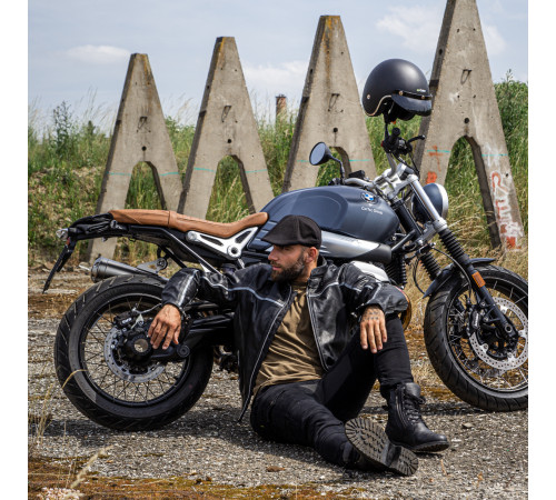 Черевики для мотоциклістів W-TEC Feasel - чорний / 40