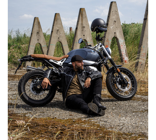 Черевики для мотоциклістів W-TEC Feasel - чорний / 40