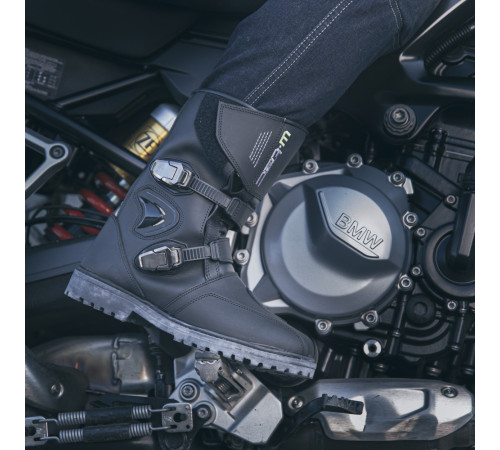 Черевики для мотоциклістів W-TEC Quartzo - чорний/48