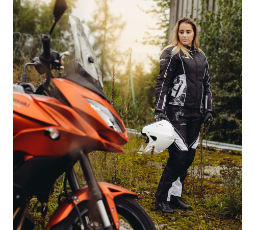 Жіночі шкіряні моточеревики W-TEC Jartalia NF-6092 - чорний / 36