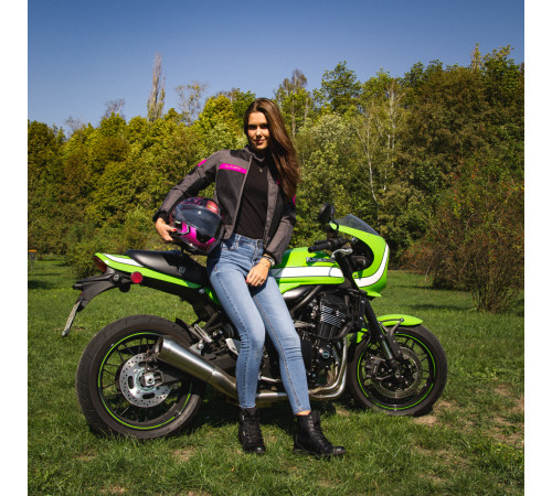 Жіночі шкіряні моточеревики W-TEC Jartalia NF-6092 - чорний / 36