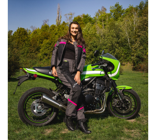 Жіночі шкіряні моточеревики W-TEC Jartalia NF-6092 - чорний / 36