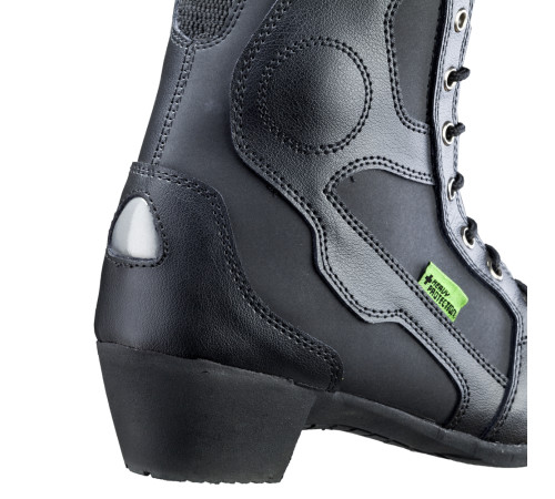 Жіночі шкіряні моточеревики W-TEC Jartalia NF-6092 - чорний / 38