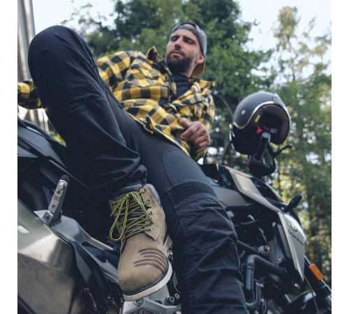 Взуття для мотоциклістів W-TEC Exetero Olive - Оливково-зелений / 42