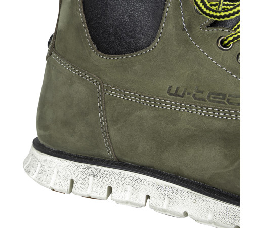 Взуття для мотоциклістів W-TEC Exetero Olive - Оливково-зелений / 42