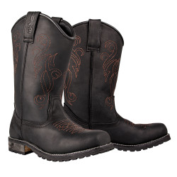 Чоботи для мотоциклістів W-TEC Wakero - чорний / 41