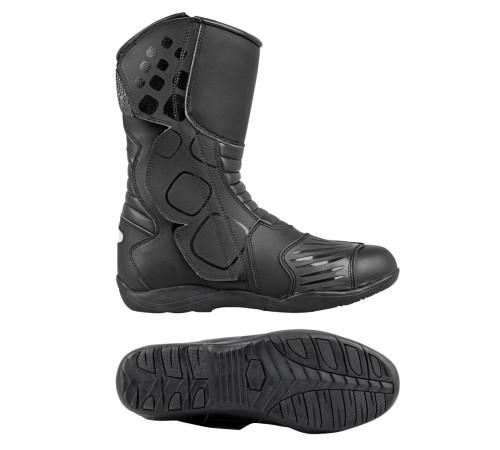 Черевики для мотоциклістів W-TEC Districto - чорний / 47
