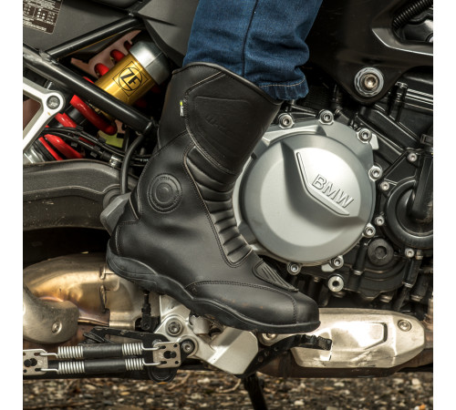 Черевики для мотоциклістів W-TEC Districto - чорний / 47