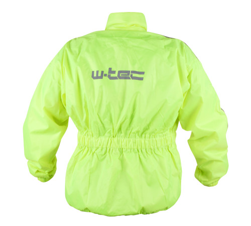 Мотокуртка Rain W-TEC Rainy - жовта-флуо/4XL