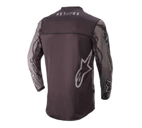 Джерсі для мотокросу Alpinestars Racer Tactical - М - чорний/сірий Джерсі для мотокросу Alpinestars Racer Tactical - М - чорний/сірий