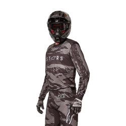 Джерсі для мотокросу Alpinestars Racer Tactical  - L - чорний/сірий