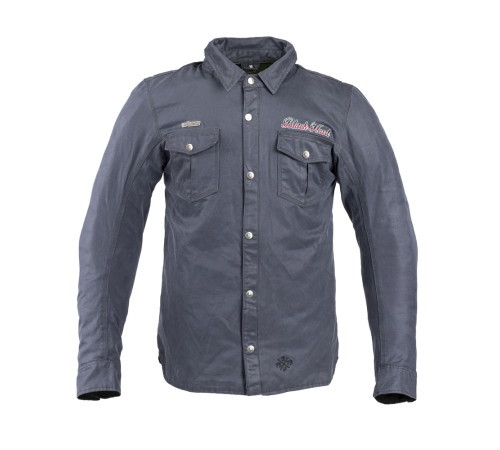 Мотосорочка W-TEC Black Heart Ramon - синя/М