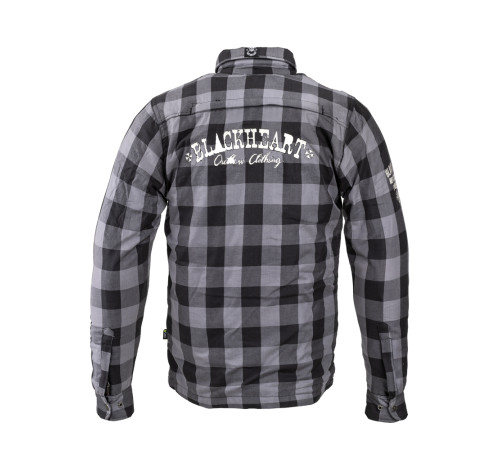 Сорочка Shirt W-TEC Black Heart Reginald - XL/сіро-чорний Сорочка Shirt W-TEC Black Heart Reginald - XL/сіро-чорний