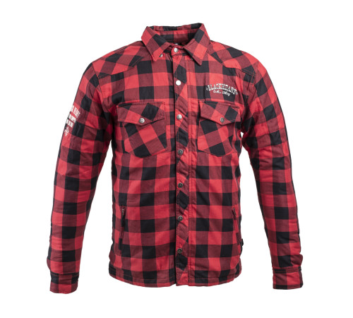 Сорочка Shirt W-TEC Black Heart Reginald - S/червоно-чорний Сорочка Shirt W-TEC Black Heart Reginald - S/червоно-чорний