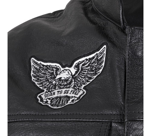 Чоловічий мотожилет W-TEC Midvora - чорний/M