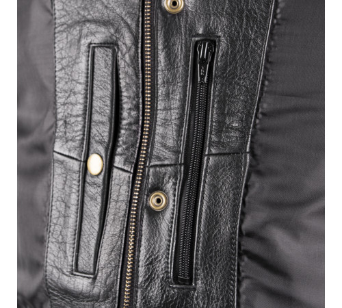 Чоловічий мотожилет W-TEC Midvora - чорний/M