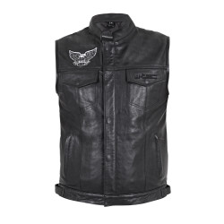 Чоловічий мотожилет W-TEC Midvora - чорний/4XL
