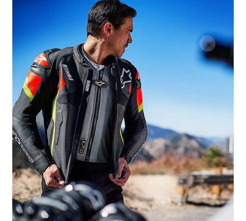 Жилет із подушками безпеки Alpinestars Tech-Air® 5 Airbag System - сіро-чорний, XL Жилет із подушками безпеки Alpinestars Tech-Air® 5 Airbag System - сіро-чорний, XL