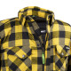 Мотоциклетна сорочка W-TEC Terchis - розмір S / жовтий