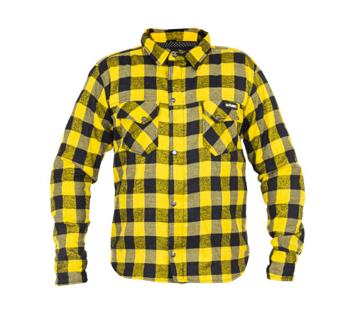 Мотоциклетна сорочка W-TEC Terchis - розмір XL / жовтий