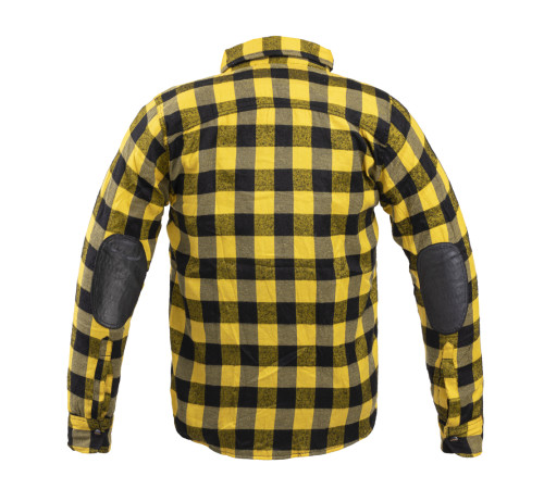 Мотоциклетна сорочка W-TEC Terchis - розмір XL / жовтий