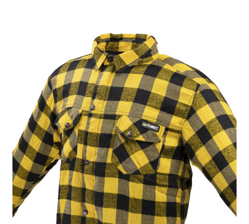 Мотоциклетна сорочка W-TEC Terchis - розмір XL / жовтий