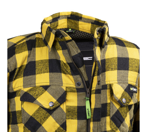 Мотоциклетна сорочка W-TEC Terchis - розмір XL / жовтий