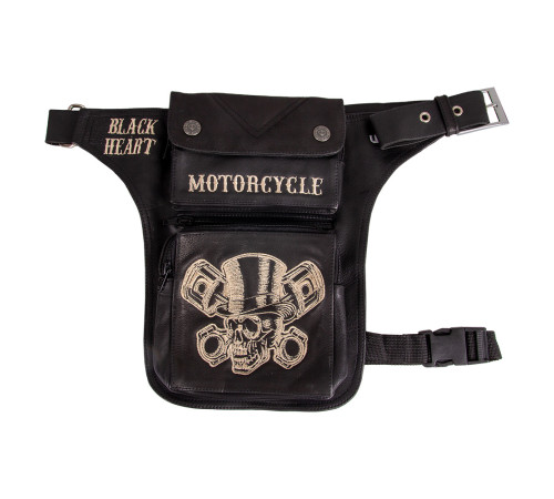 Мотоциклетна сумка W-TEC Black Heart Gentleman - чорна