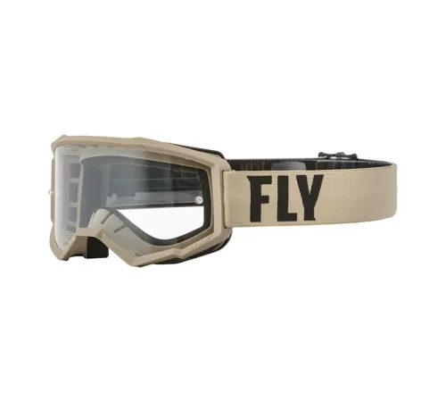 Окуляри для мотокросу Fly Racing Focus USA Green Brown Окуляри для мотокросу Fly Racing Focus USA Green Brown