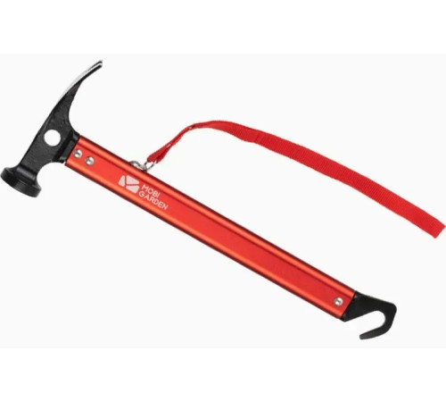Молоток кемпінговий Mobi Garden NX20671023, червоний