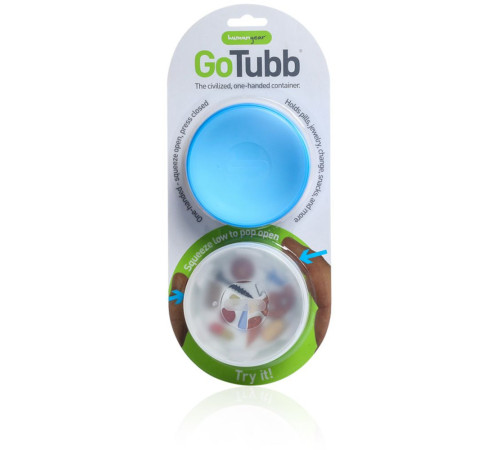 Набір контейнерів Humangear GoTubb 2-Pack Large