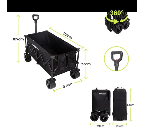 Візок розкладний KING CAMP Folding Wagon