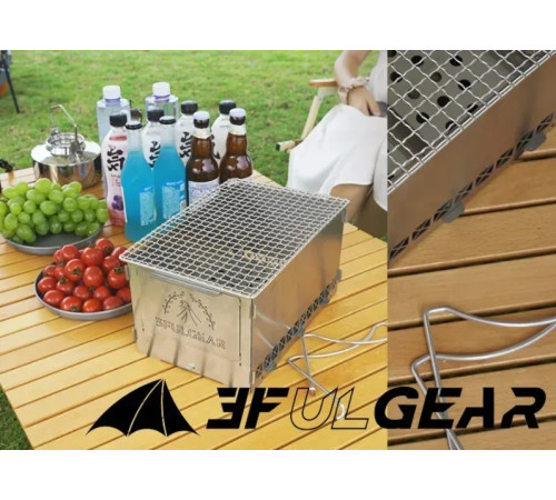 Піч туристична сталева 3F UL Gear Compact