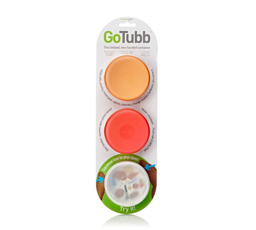 Набір контейнерів Humangear GoTubb 3-Pack Medium Набір контейнерів Humangear GoTubb 3-Pack Medium