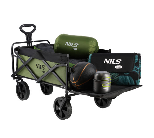 Візок розкладний NILS CAMP NC2602 150 л, зелений