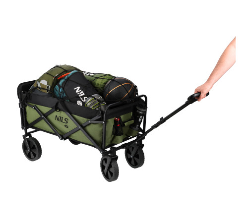 Візок розкладний NILS CAMP NC2602 150 л, зелений