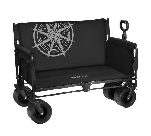 Візок розкладний NILS CAMP NC2606 140 л, чорний