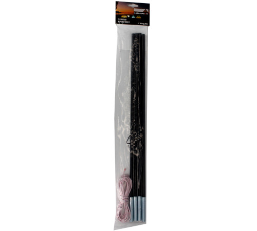 Набір дуг High Peak Fiberglass Repair Kit 9.5 mm - чорний Набір дуг High Peak Fiberglass Repair Kit 9.5 mm - чорний