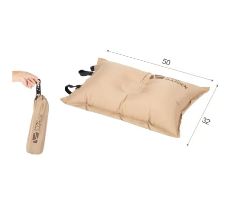 Подушка самонадувна Mobi Garden Stars air NXL1534002, коричнева