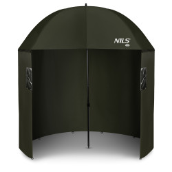 Парасоля рибальська з бічними стінками NILS CAMP NC4702 250 х 220 см, темно-зелена