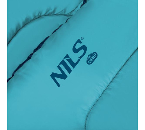 Спальний мішок розмір L NILS CAMP NC2008 синьо-блакитний Спальний мішок розмір L NILS CAMP NC2008 синьо-блакитний