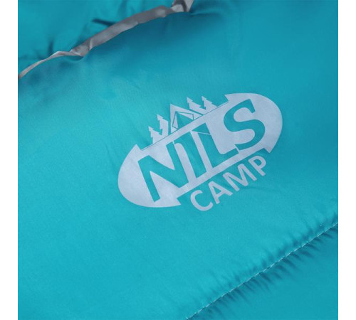 Спальний мішок розмір M NILS CAMP NC2008 сіро-блакитний Спальний мішок розмір M NILS CAMP NC2008 сіро-блакитний